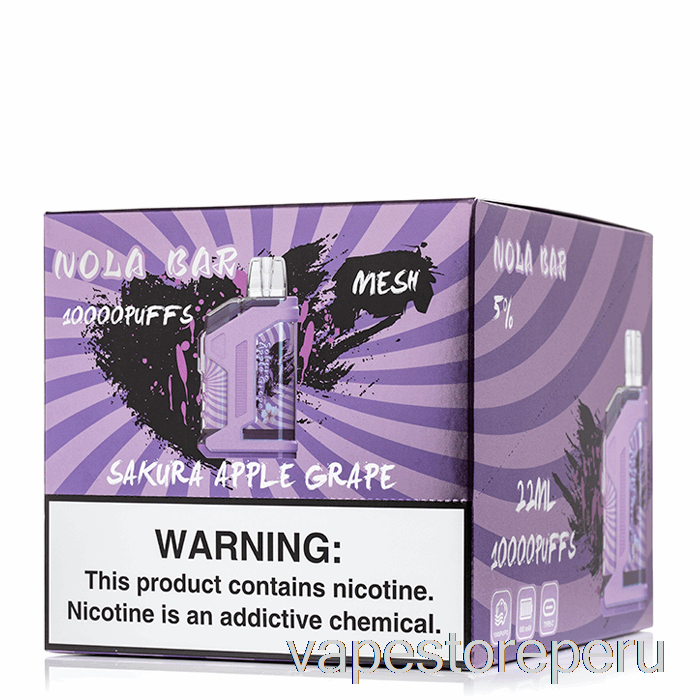 Humo De Vape [paquete De 10] So Soul Nola Bar 10000 Desechable